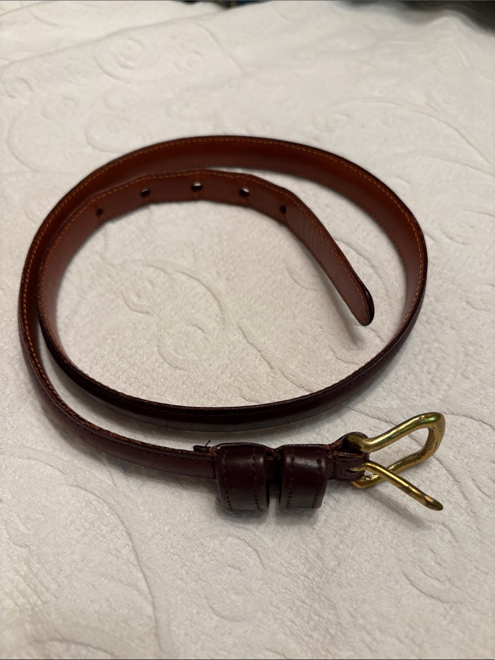 Vintage Coach Leather Belt